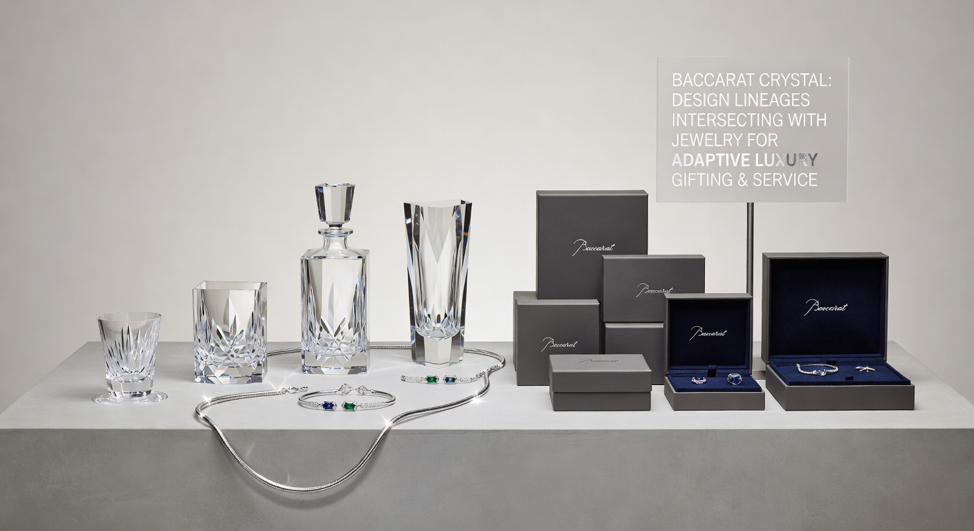 Servicenetzwerke für Baccarat Kristall und Schmuck in adaptiven Geschenkprozessen