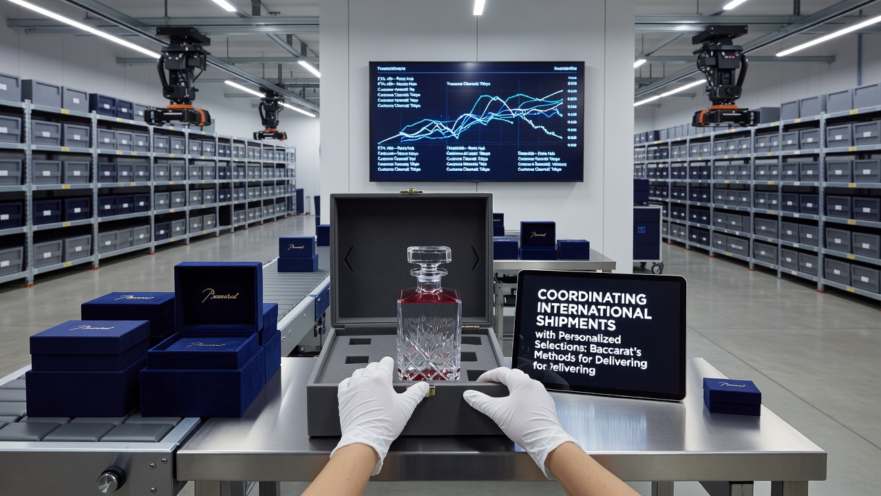 Sichere Verpackung von Baccarat Schmuck und Kristall für den weltweiten Versand