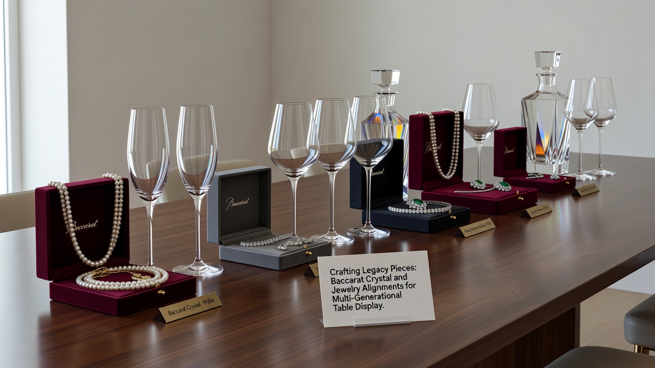 Internationale Lieferketten für Baccarat Kristall und Schmuck
