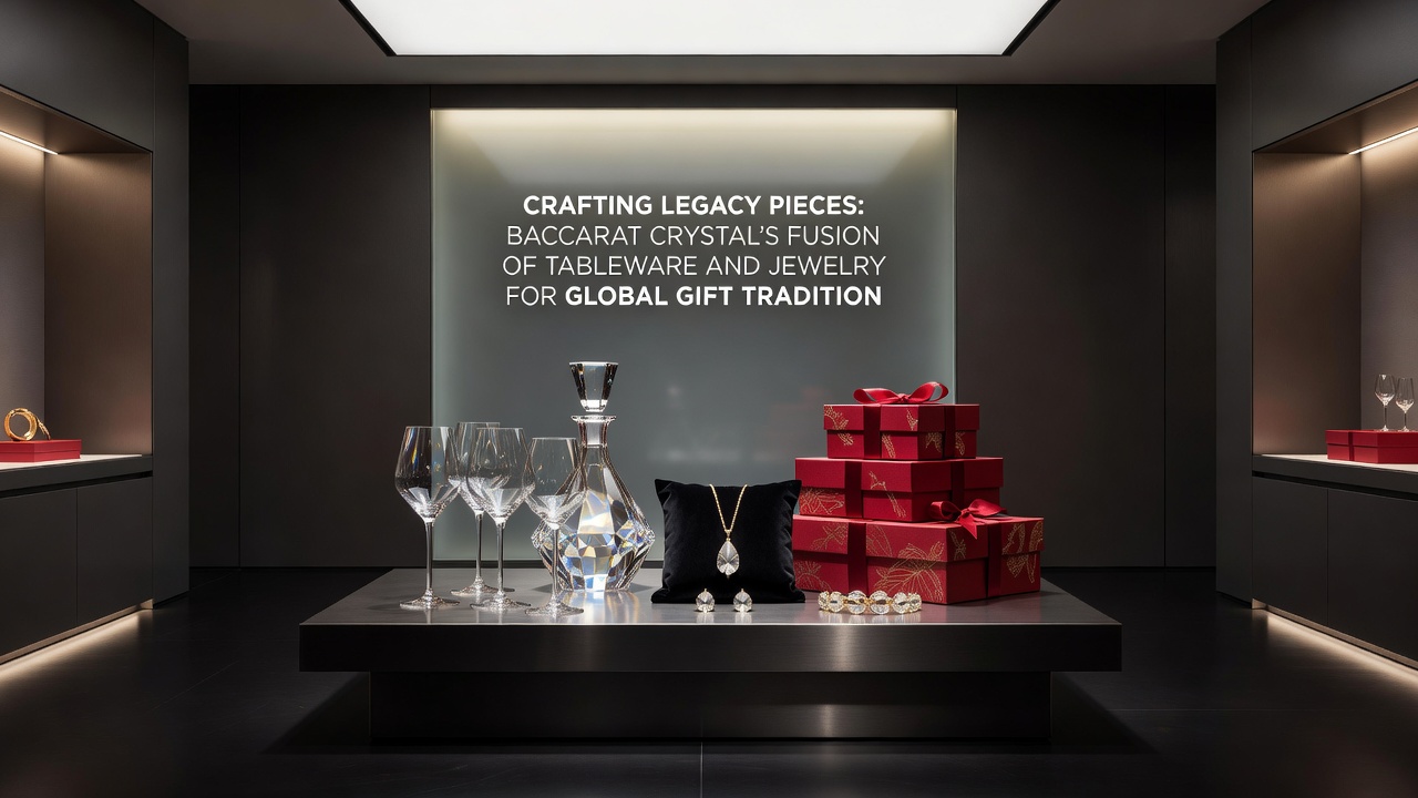 Internationale Lieferwege für Baccarat Kristall und Schmucksets
