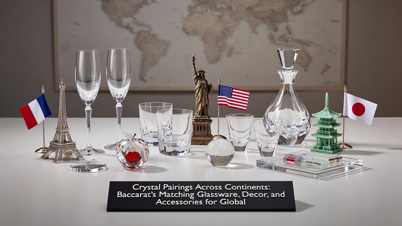 Internationale Baccarat Kristallkombinationen für globale Geschenksendungen