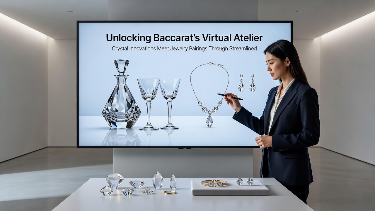 Globale Lieferketten für Baccarat Kristall und Schmuck in optimierter Logistik